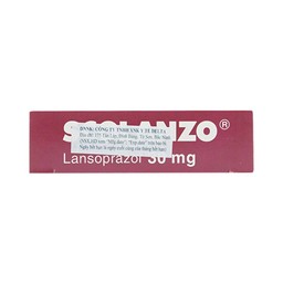 Thuốc Scolanzo 30mg Laboratorios Liconsa điều trị loét tá tràng, dạ dày (2 vỉ x 7 viên)