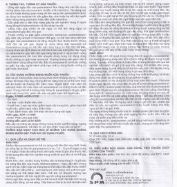 Thuốc My Para 650mg S.P.M hỗ trợ giảm đau hạ sốt (10 vỉ x 10 viên)