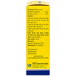 Thuốc xịt mũi Nozeytin Gia Nguyễn điều trị viêm mũi dị ứng, sổ mũi, hắt hơi, ngứa mũi (15ml)