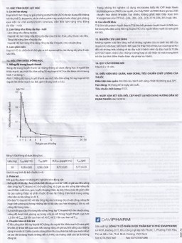 Thuốc Toulalan Davipharm điều trị triệu chứng về dạ dày (6 vỉ x 10 viên)
