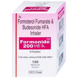 Thuốc hít khí dung Formonide 200 HFA Cadila điều trị hen suyễn (120 liều)