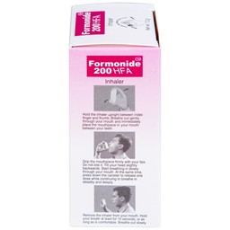 Thuốc hít khí dung Formonide 200 HFA Cadila điều trị hen suyễn (120 liều)