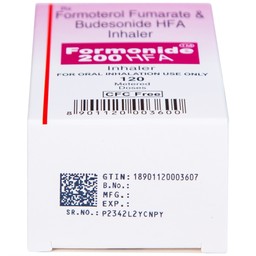 Thuốc hít khí dung Formonide 200 HFA Cadila điều trị hen suyễn (120 liều)