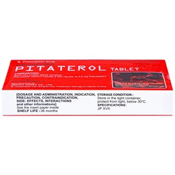 Thuốc Pitaterol Tablet 2mg Medical Korea giảm cholesterol toàn phần (3 vỉ x 10 viên)