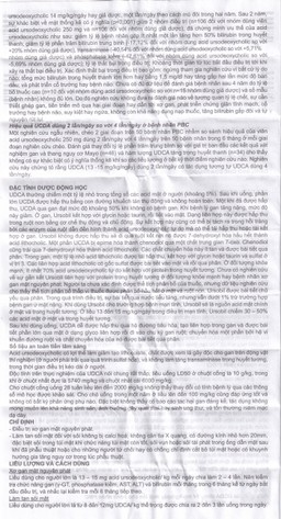 Thuốc Ursobil 300 ABC Farmaceutici điều trị xơ gan mật, làm tan sỏi mật (3 vỉ x 10 viên)