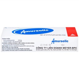 Thuốc Amursolic Meyer hỗ trợ làm tan sỏi cholesterol (5 vỉ x 10 viên)