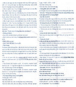 Thuốc Histudon Hataphar điều trị chứng chóng mặt, đột quỵ do thiếu máu (60ml)