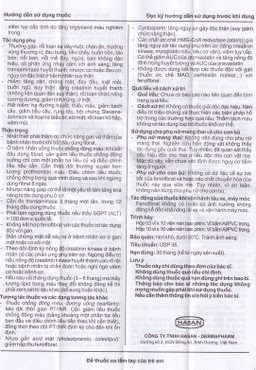 Thuốc Hafenthyl 145mg Hasan điều trị rối loạn lipoprotein huyết (3 vỉ x 10 viên)