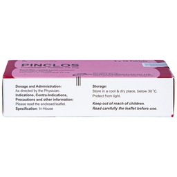 Viên nén Pinclos 75mg Incepta giảm các biến cố do xơ vữa động mạch, nhồi máu cơ tim (3 vỉ x 10 viên)
