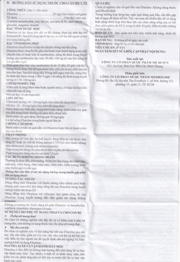 Thuốc Gefbin Medisun điều trị viêm mũi dị ứng, mề đay vô căn mạn tính (3 vỉ x 10 viên)