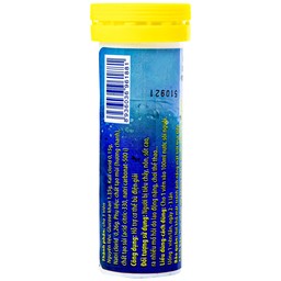 Viên sủi Oresol Pluz Hadiphar giúp bù chất điện giải (10 viên)