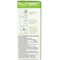 Xịt mũi Flutibest Biodeal điều trị viêm mũi dị ứng (120 liều)