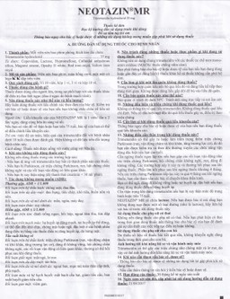 Thuốc Neotazin MR 35mg Ampharco trị đau thắt ngực (10 vỉ x 10 viên)