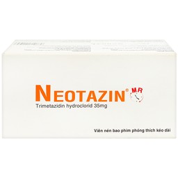 Thuốc Neotazin MR 35mg Ampharco trị đau thắt ngực (10 vỉ x 10 viên)