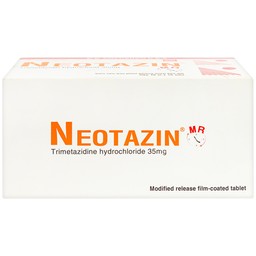 Thuốc Neotazin MR 35mg Ampharco trị đau thắt ngực (10 vỉ x 10 viên)