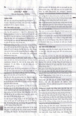 Viên nén Levistel 80 Tada Pharma điều trị tăng huyết áp, suy tim (4 vỉ x 7 viên)