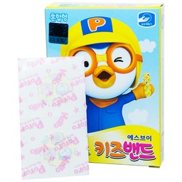 Băng cá nhân trẻ em Pororo Kids Band 4 kích cỡ (20 miếng) Young Chemical