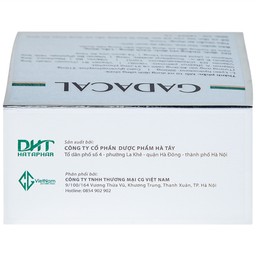 Dung dịch uống Gadacal Hà Tây bổ sung Calci, Lysin và các Vitamin (20 ống x 10ml)