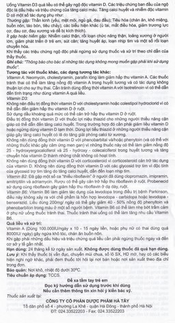 Dung dịch uống Gadacal Hà Tây bổ sung Calci, Lysin và các Vitamin (20 ống x 10ml)