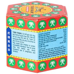 Thuốc mỡ Tiger Balm Red Ointment Haw Par giảm đau và nhức cơ, bong gân (19,4g)