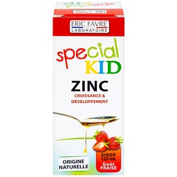 Siro Special Kid Zinc Eric Favre Wellness bổ sung kẽm, hỗ trợ tăng sức đề kháng cho trẻ (125ml)