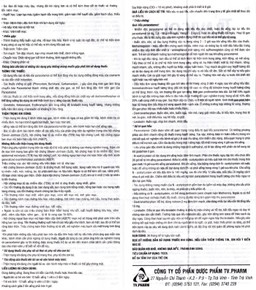 Thuốc Travicol Flu TV.Pharm giảm nhanh các triệu chứng do cảm cúm (10 vỉ x 10 viên)