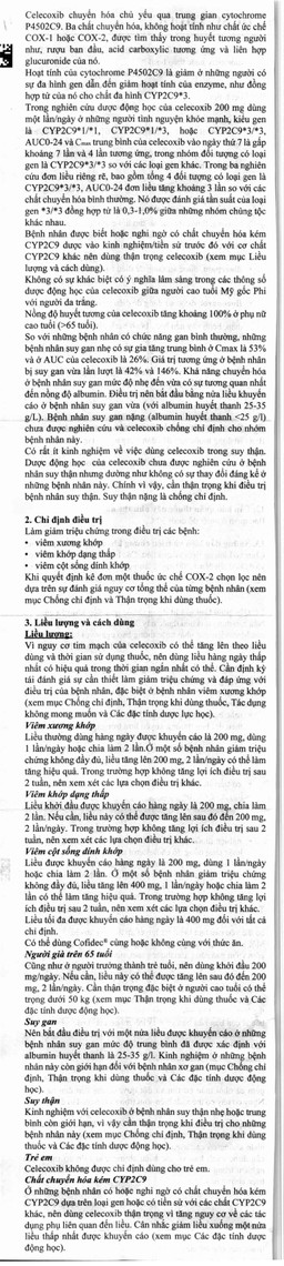 Thuốc Cofidec 200mg Sandoz giảm đau và giảm sưng mô mềm trong bệnh thoái hóa khớp (2 vỉ x 10 viên)