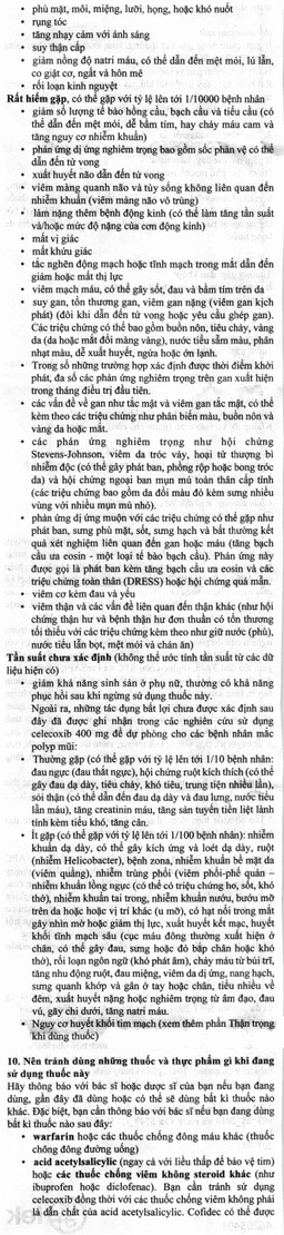 Thuốc Cofidec 200mg Sandoz giảm đau và giảm sưng mô mềm trong bệnh thoái hóa khớp (2 vỉ x 10 viên)