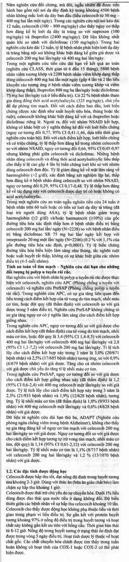 Thuốc Cofidec 200mg Sandoz giảm đau và giảm sưng mô mềm trong bệnh thoái hóa khớp (2 vỉ x 10 viên)