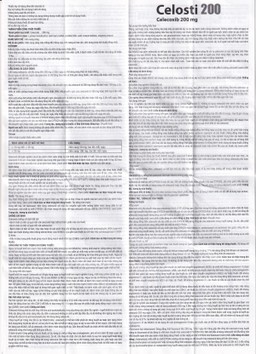 Thuốc Celosti 200 DHG điều trị thoái hóa khớp, viêm khớp dạng thấp (2 vỉ x 10 viên)