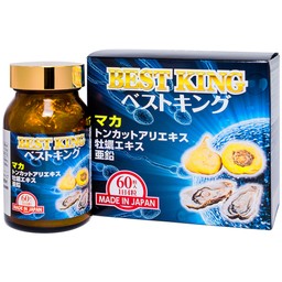 Viên uống hỗ trợ tăng cường sinh lý và tăng khả năng sinh sản ở nam giới Best King Jpanwell (60 viên)