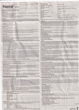 Thuốc Fugacar Janssen điều trị nhiễm một hay nhiều loại giun đường ruột (1 vỉ x 4 viên)