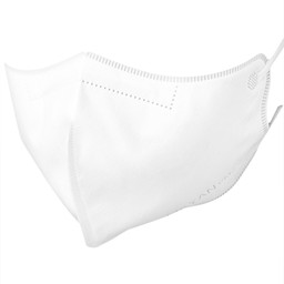 Khẩu trang 4 lớp Mayan 3D Mask Medi màu trắng (5 cái) ngăn bụi mịn PM 2.5, ngăn ngừa 99% vi khuẩn