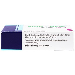 Thuốc Viga-New 20mg Armephaco điều trị rối loạn cương dương (1 vỉ x 4 viên)