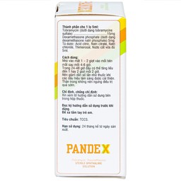 Thuốc nhỏ mắt Pandex DK Pharma điều trị viêm mắt (5ml)