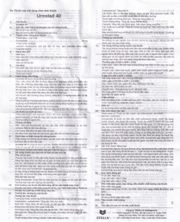 Thuốc Urostad 40 Stella điều trị phù phổi cấp (5 vỉ x 10 viên)