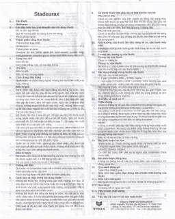 Kem bôi da Stadeurax Stella điều trị ghẻ, triệu chứng ngứa (20g)