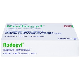 Thuốc Rodogyl Sanofi điều trị nhiễm khuẩn xoang hàm (2 vỉ x 10 viên)