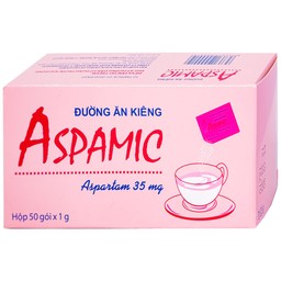 Đường Ăn Kiêng Aspamic Domesco (50 gói)