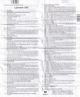 Thuốc Lamone 100 Stella điều trị viêm gan siêu vi B mãn tính (3 vỉ x 10 viên)