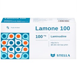 Thuốc Lamone 100 Stella điều trị viêm gan siêu vi B mãn tính (3 vỉ x 10 viên)