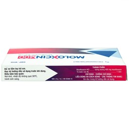 Thuốc Moloxcin 400 DHG điều trị các chứng nhiễm khuẩn, viêm phổi (1 vỉ x 10 viên)