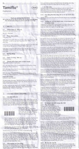 Thuốc Tamiflu Roche điều trị bệnh cúm (1 vỉ x 10 viên)