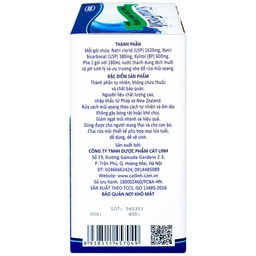 Muối rửa mũi xoang Sinufresh Cát Linh (30 gói và 1 chai 180ml) giúp làm sạch, giảm ngạt mũi, sổ mũi