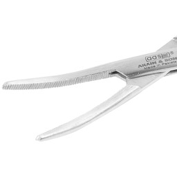 Pen gắp cong không mấu size 16cm dùng kẹp bông băng, băng gạc rửa vết thương