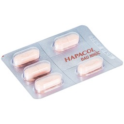 Thuốc Hapacol Đau Nhức DHG giảm đau, kháng viêm (10 vỉ x 5 viên)