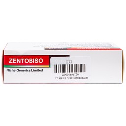 Thuốc Zentobiso 10mg Niche Generics điều trị suy tim mãn tính ổn định (2 vỉ x 14 viên) 
