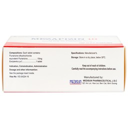 Viên nén Mezapizin 10 Medisun điều trị đau nửa đầu (10 vỉ x 10 viên)