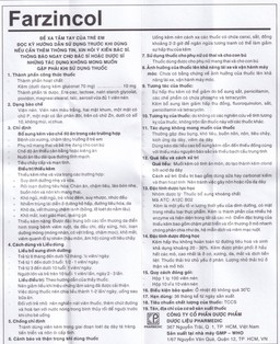 Thuốc Farzincol Pharmedic điều trị thiếu kẽm (100 viên)