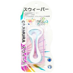 Dụng cụ cạo lưỡi Okamura làm sạch mảng bám ở lưỡi, phòng bệnh nha chu, hôi miệng (12 vỉ x 5 cây)